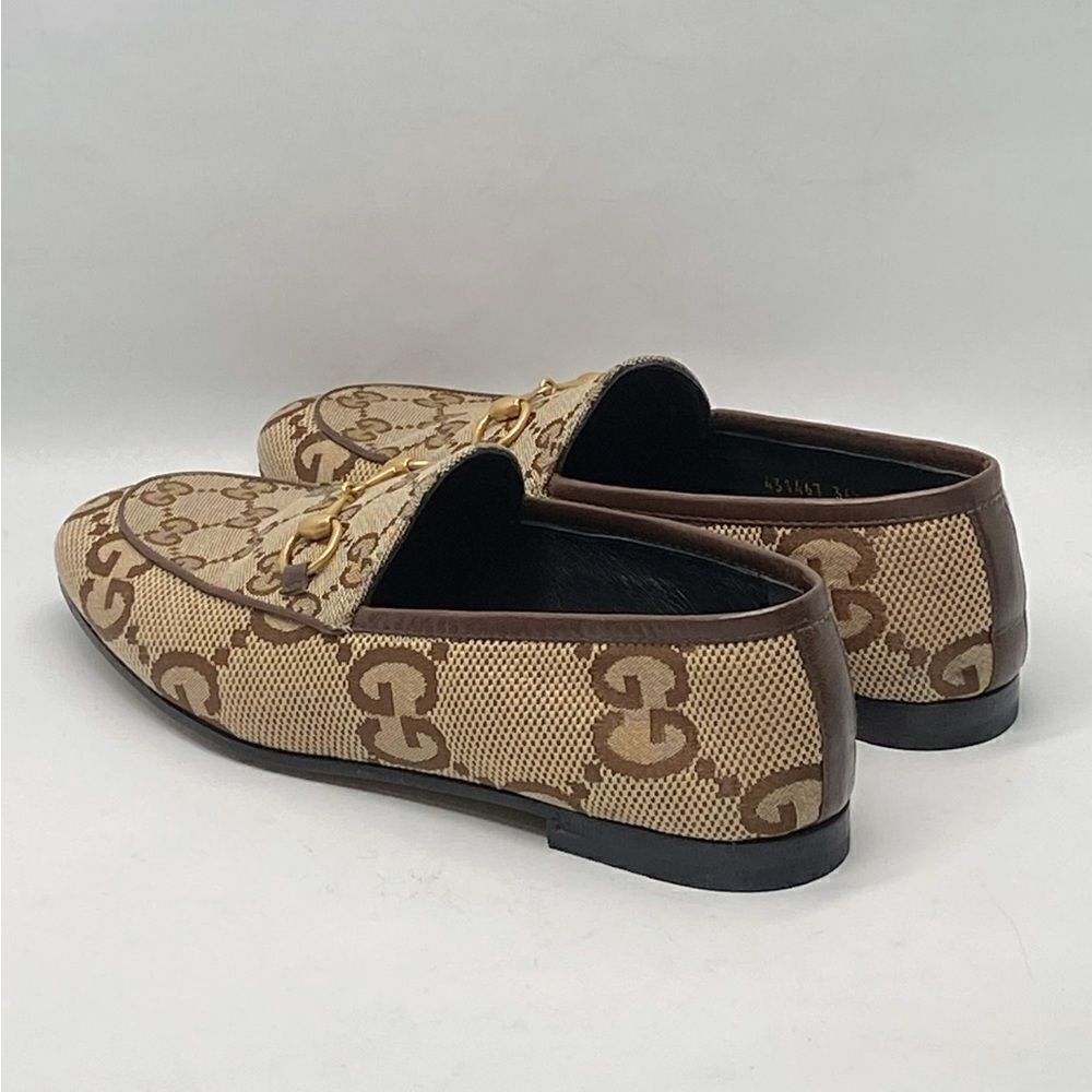 Gucci Jordaan Supreme Canvas Horsebit Loafer size 36.5 - Picture 7 of 13